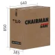 Игровое кресло Chairman Драйв 28 Россия текстиль черно-оранжевый. Фото товара с разных ракурсов.