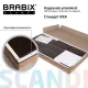 Стол письменный/компьютерный  "Scandi CD-017", 900х450х750 мм, 2 ящика, венге, 641896, ЦБ013706-3. Фото товара с разных ракурсов.