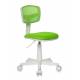 Кресло детское Бюрократ CH-W299/SD/TW-18 спинка сетка салатовый TW-03A TW-18 (пластик белый) главное фото в маленьком размере