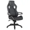 Игровое кресло "Techno Pro GM-003", экокожа, черное/серое, вставки серые, 531814