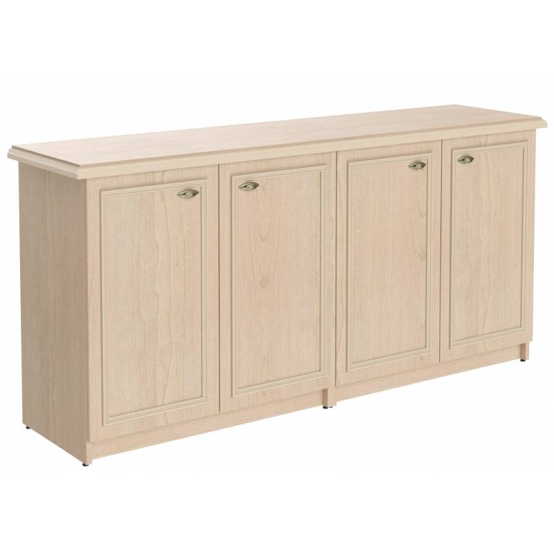 Шкаф низкий двух секционный RLW 185 Бук Тиара 1808х466х886 главное фото